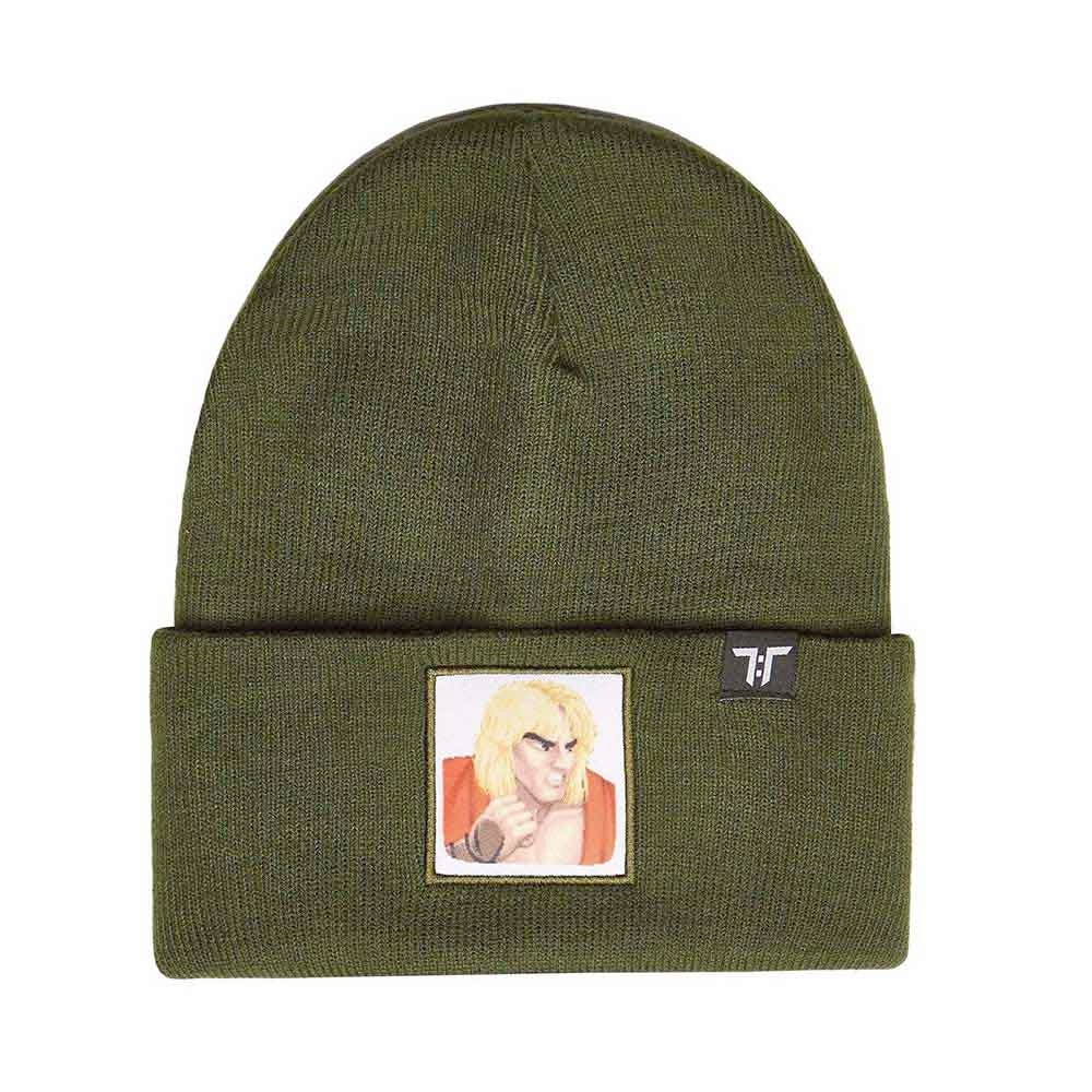 Tokyo Time Street Fighter - Street Fighter 2 Ken Beanie Muts - Groen